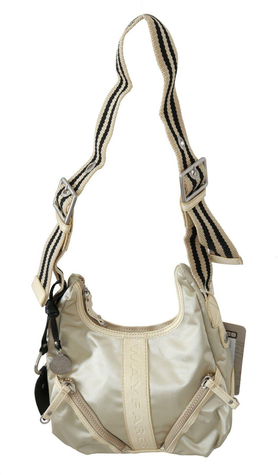 WAYFARER Chic White Fabric Shoulder Bag - Perfect for Any Occasion - PER.FASHION