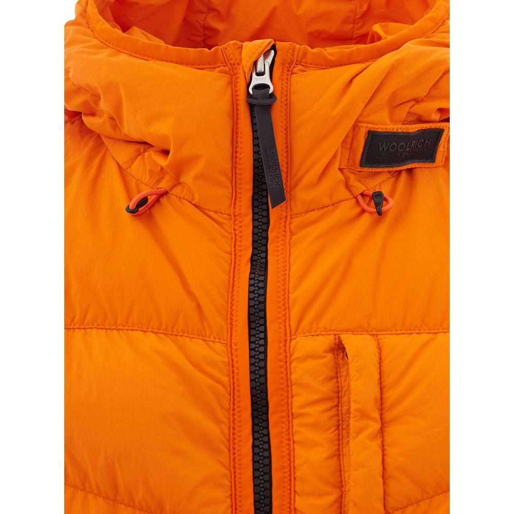 Woolrich Exquisite Orange Polyamide Jacket - PER.FASHION