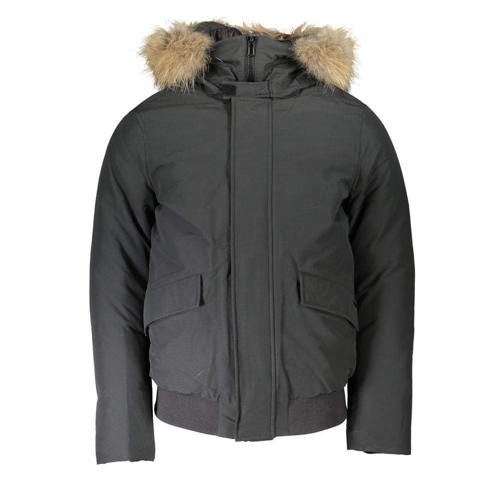 Woolrich Gray Cotton Jacket - PER.FASHION