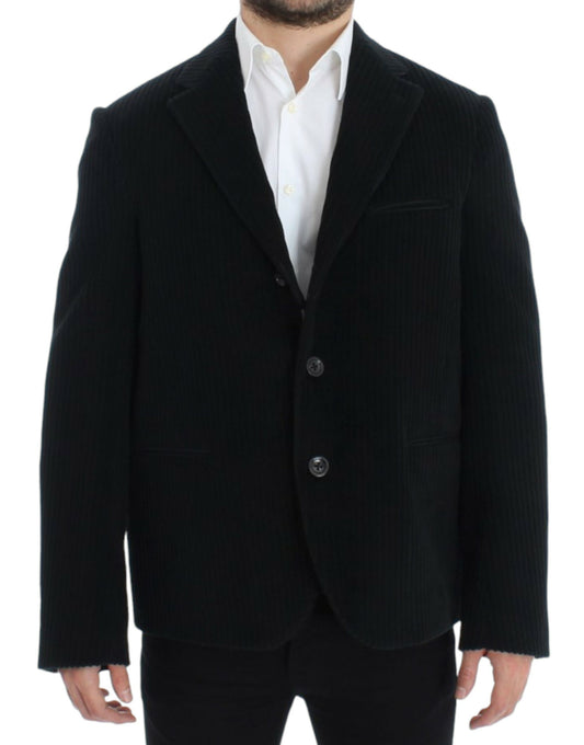 Dolce &amp; Gabbana Elegante giacca blazer Martini nera