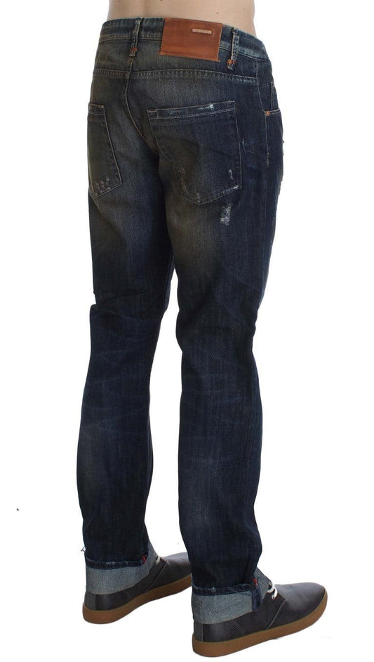 Acht Elegant Straight Fit Men's Denim Jeans
