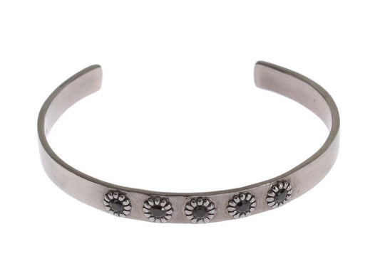 Elegante braccialetto Nialaya in argento CZ per lei