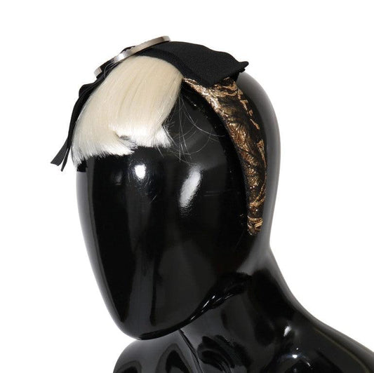 Dolce &amp; Gabbana Элегантная повязка на голову с диадемой и кристаллами
