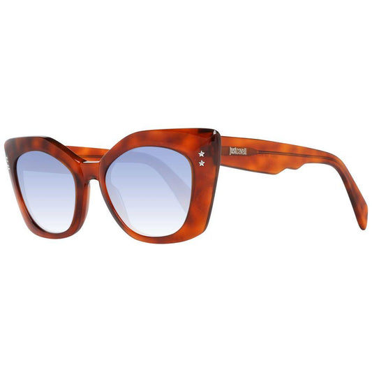 Коричневые женские солнцезащитные очки Just Cavalli