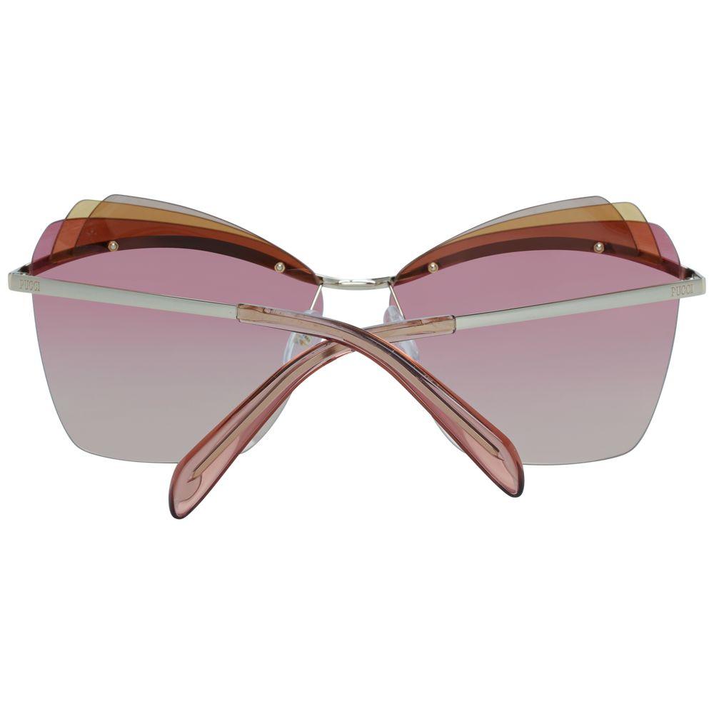 Emilio Pucci Gold Women Sunglasses - PER.FASHION