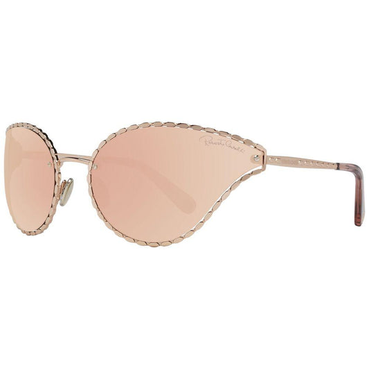 Roberto Cavalli Женские солнцезащитные очки розового золота