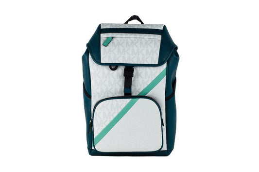 Michael Kors Signature Cooper Sport Flap Lagoon Большой рюкзак Bookbag Bag