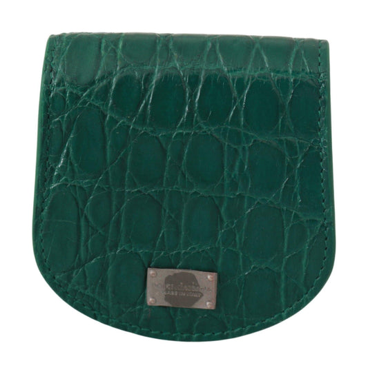 Dolce &amp; Gabbana Изысканный кошелек для монет из экзотической кожи