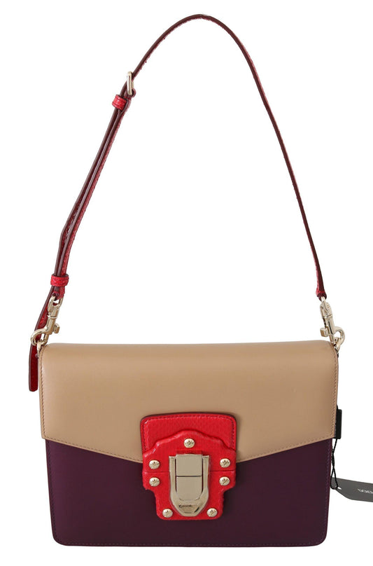 Dolce &amp; Gabbana Изысканная кожаная сумка через плечо LUCIA