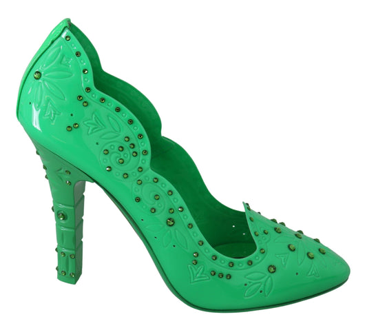 Dolce &amp; Gabbana Очаровательные туфли Золушки с кристаллами