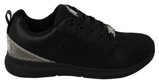 Philipp Plein Elegant Black Gisella Sneakers