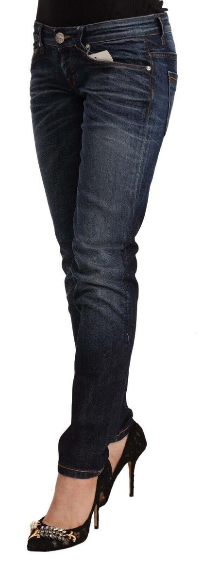 Acht Chic Low Waist Skinny Denim Jeans - PER.FASHION