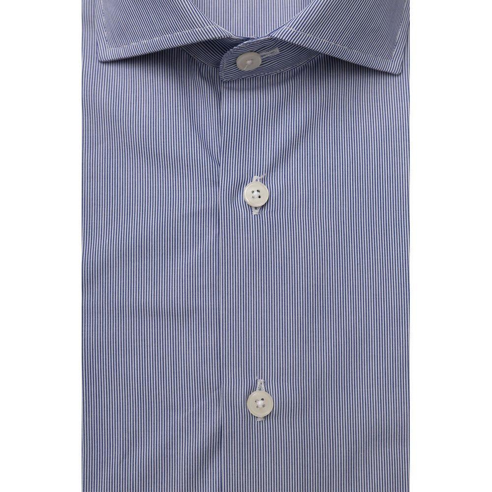 Bagutta Elegant Medium Fit French Collar Shirt - PER.FASHION