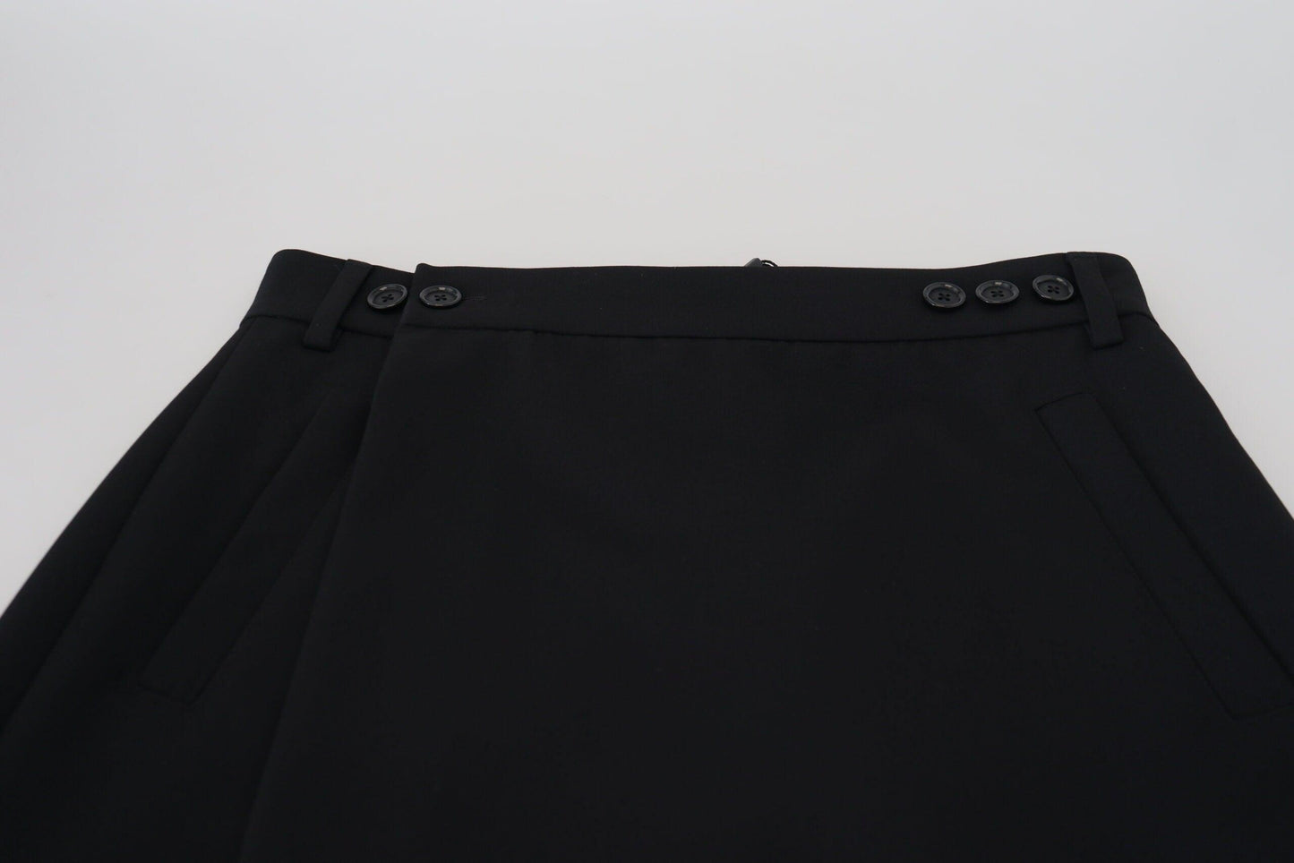 Dolce & Gabbana Elegant High-Waist A-Line Mini Skirt - PER.FASHION
