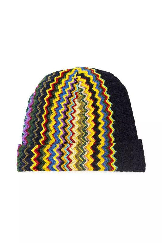 Шляпа Missoni из смесовой шерсти с геометрическим рисунком в стиле фэнтези