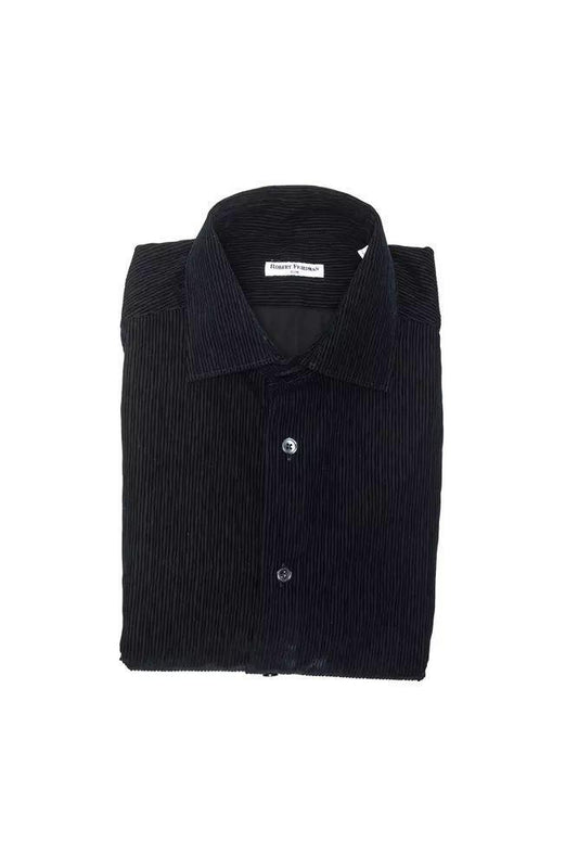 Robert Friedman Sleek Medium Slim Collar Cotton Shirt - PER.FASHION
