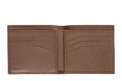 Trussardi Elegant Embossed Leather Men's Wallet - PER.FASHION
